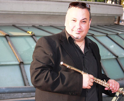 Juan Jesús Silguero, profesor de flauta